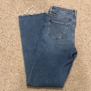 High Rise Blue Jeans